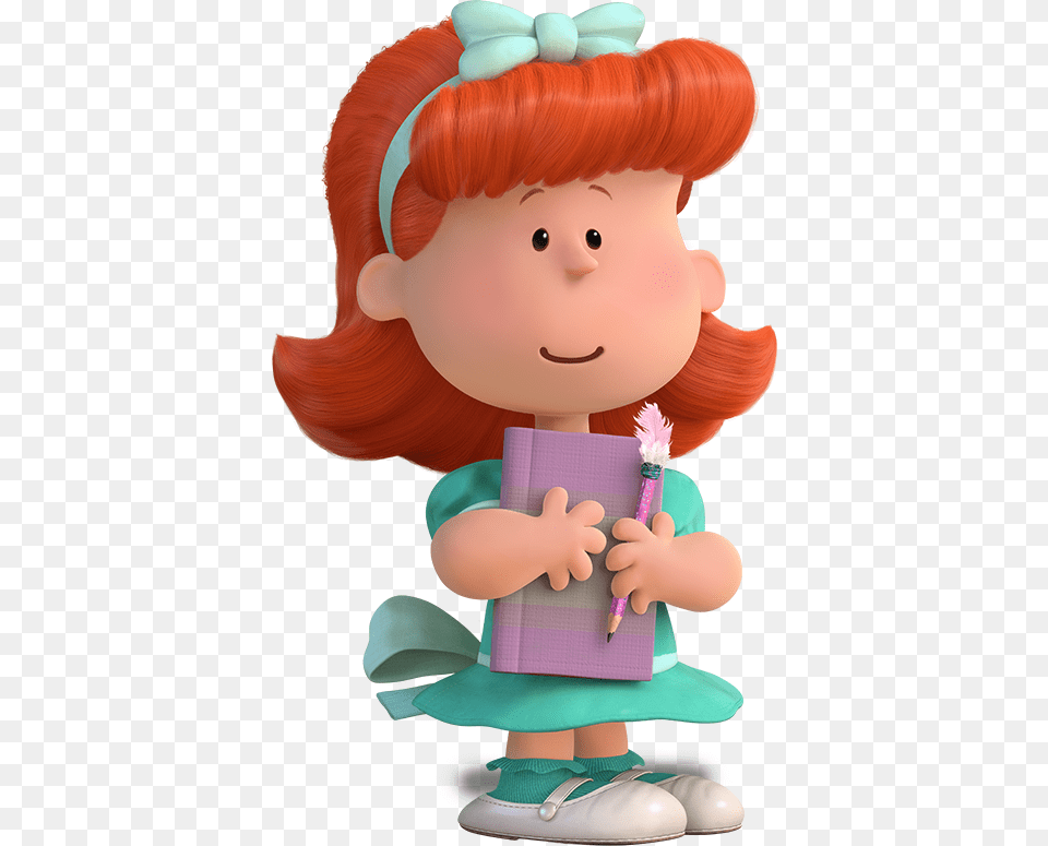 Snoopy Clipart November Peanuts Movie The Little Red Haired Girl, Baby, Cartoon, Person, Doll Free Png Download