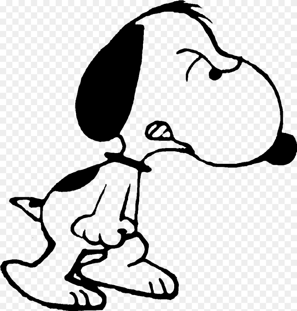 Snoopy Clipart To Snoopy Furioso, Gray Free Png Download