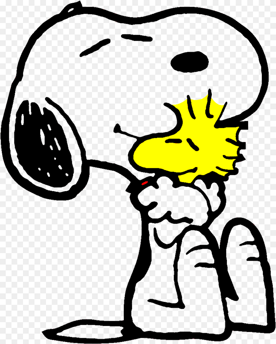 Snoopy Clipart Vector Woodstock And Snoopy Hugging, Logo, Symbol, Face, Head Png