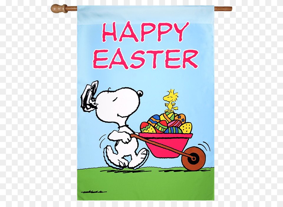 Snoopy Easter Clipart, Advertisement, Poster, Baby, Person Free Png Download