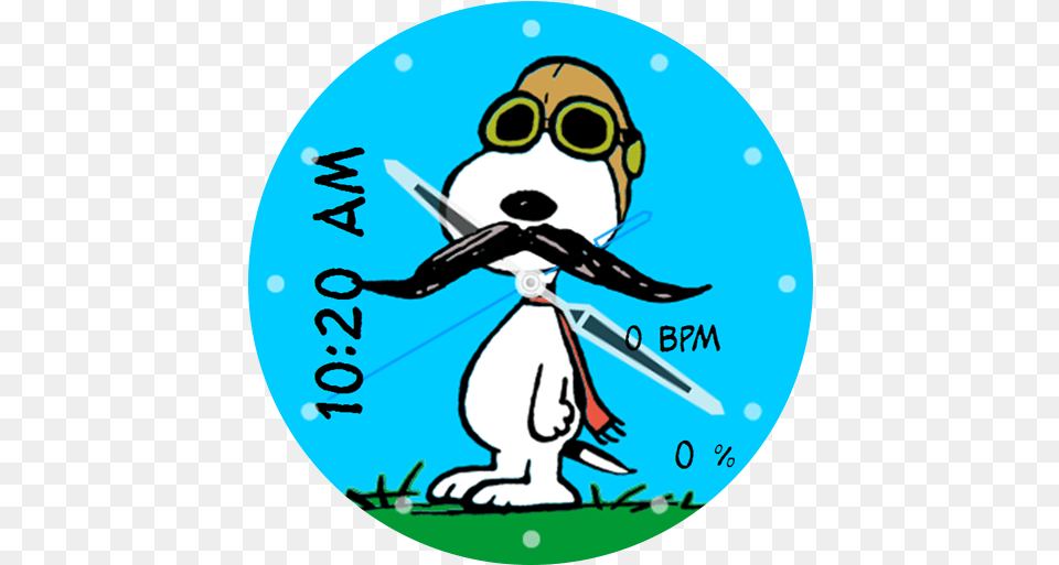 Snoopy Flying Ace In Disguise Snoopy Apple Watch, Baby, Person, Head, Face Free Png Download