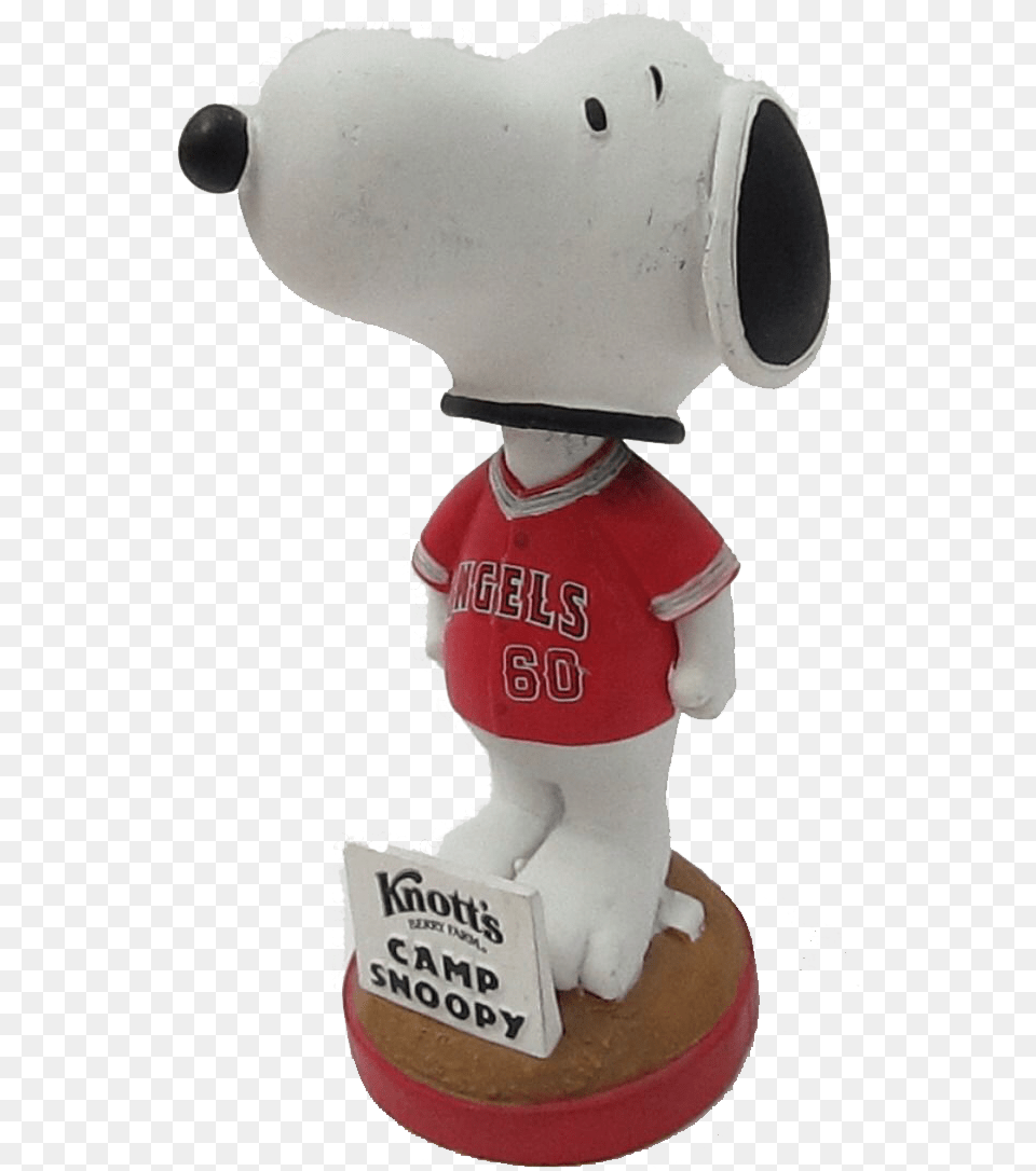 Snoopy Los Angeles Angels Baseball Sga Baseball, Figurine, Baby, Person Free Png Download