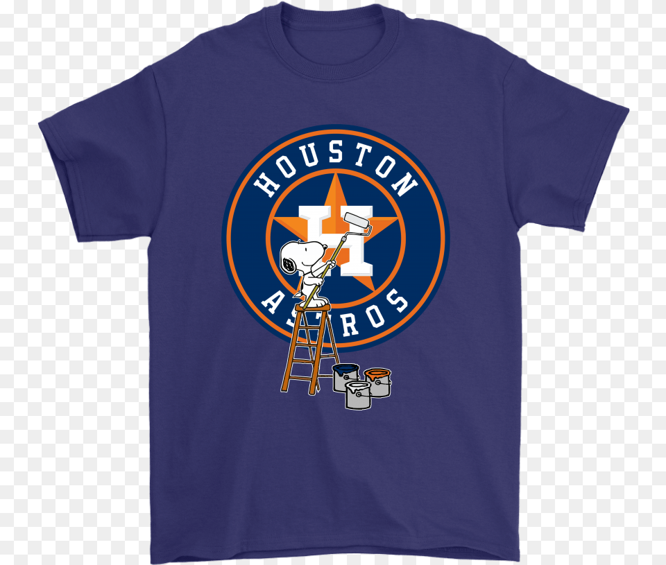 Snoopy Paints The Houston Astros Logo Mlb Baseball Gucci Snoopy T Shirt, Clothing, T-shirt Free Png