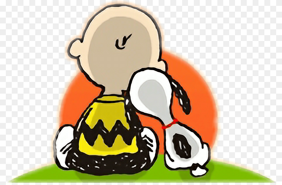 Snoopy Peanut Charliebrown Tramonto Sera Evening Goodev Halloween Snoopy Clipart, Head, Face, Person, Produce Png