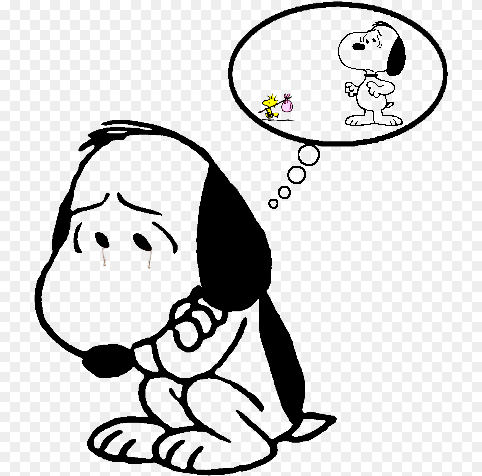 Snoopy Sad Png Image