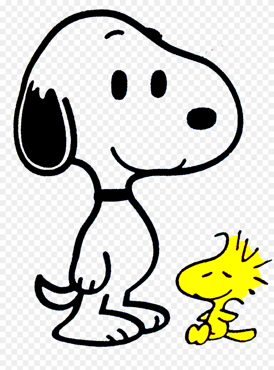 Snoopy Sentado Image, Silhouette, Baby, Person, Face Free Png Download