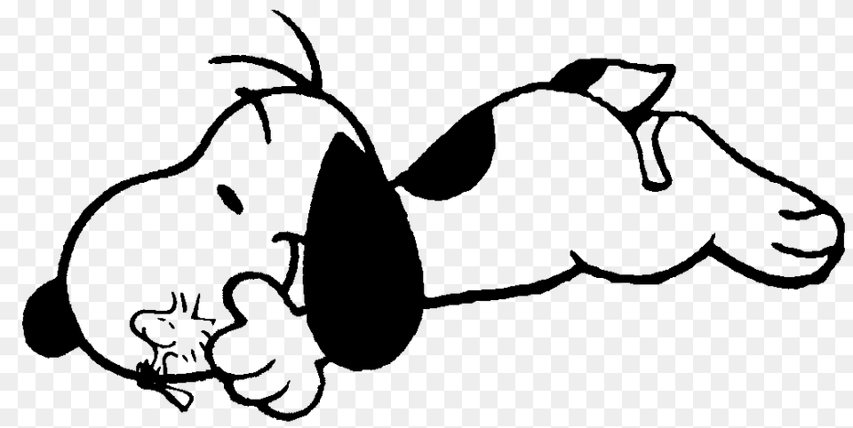 Snoopy Snoopy, Stencil, Livestock Free Png