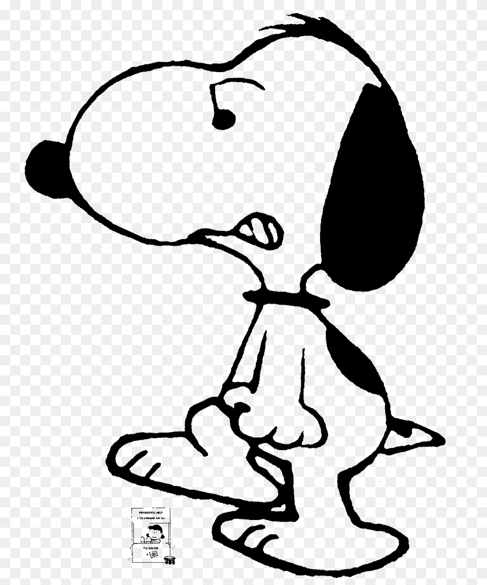 Snoopy Snoopy Peanuts Snoopy, Kneeling, Person, Stencil, Face Png