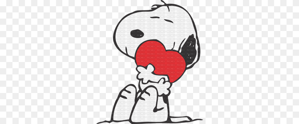 Snoopy Snoopy Snoopy Heart Coeur Calin Hug Png