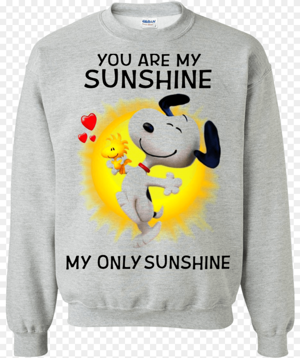 Snoopy Woodstock You Are My Sunshine My Only Sunshine Tommy Shelby Tee Shirt, Clothing, Sweatshirt, Sweater, Knitwear Png