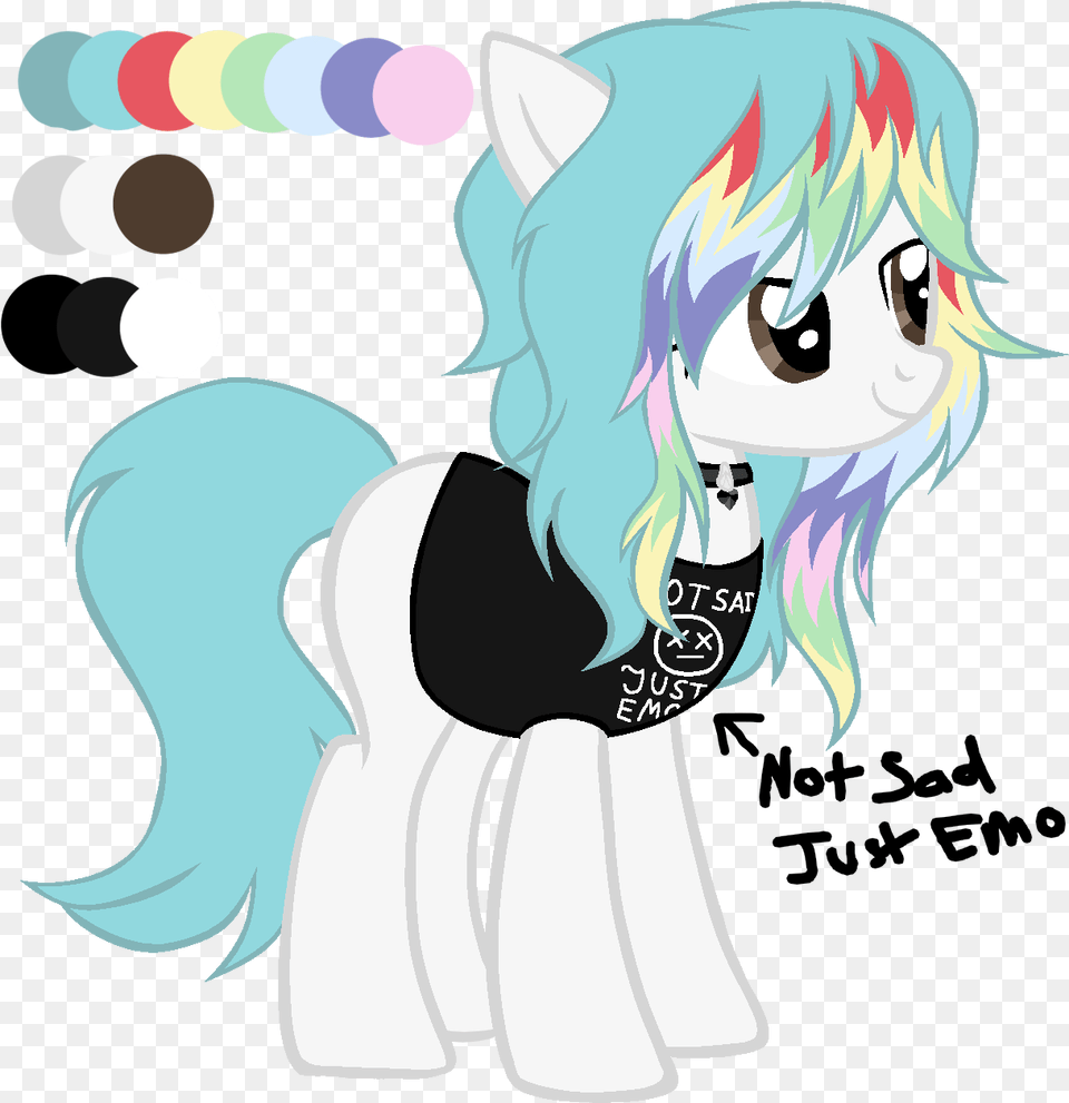 Snoopypastel Choker Clothes Dyed Hair Dyed Mane Cartoon, Book, Comics, Publication, Adult Free Transparent Png
