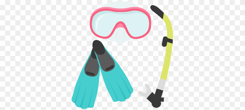Snorkel Gear Set Svg Scrapbook Cut File Cute Clipart Snorkel Clipart, Accessories, Outdoors, Nature, Goggles Free Png