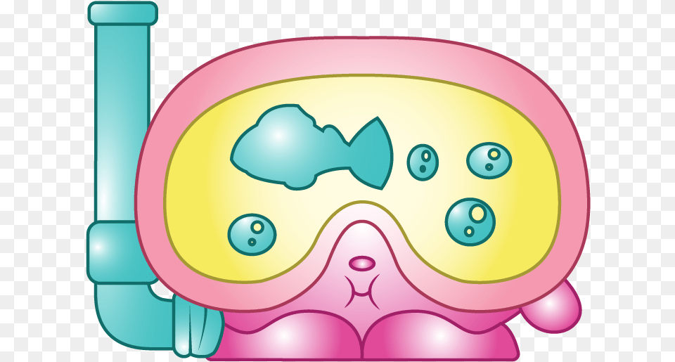 Snorkeling Clipart Shopkins Aussie Adventures, Accessories, Goggles, Disk Free Png