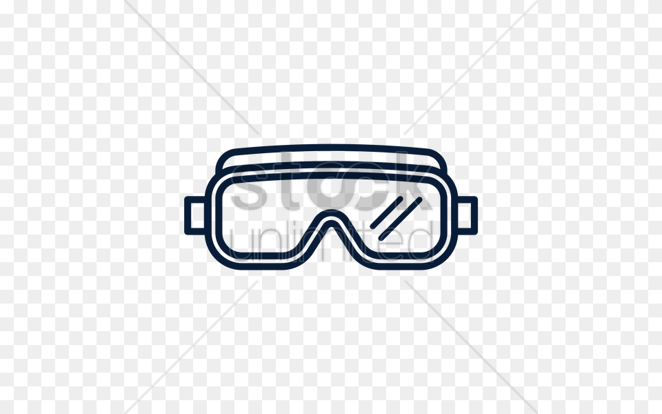 Snorkeling Mask Vector Accessories, Goggles Png Image