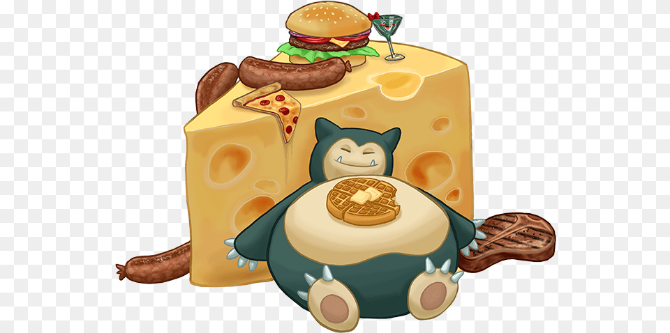 Snorlax Vinyl Sticker Cartoon, Burger, Food Png