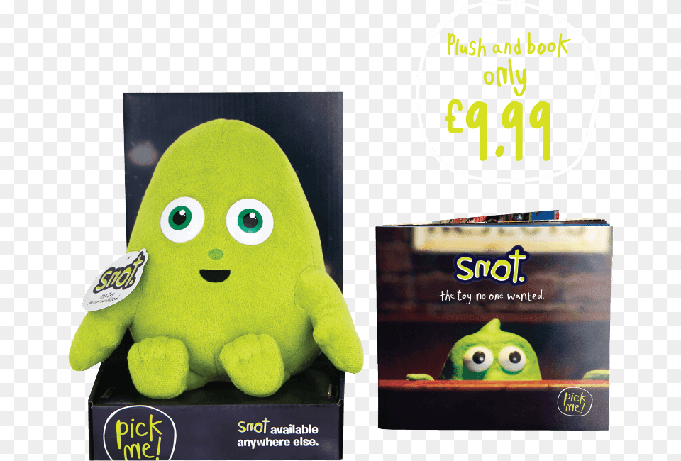 Snot Book And Toy From Smyths Smyths Toy Book, Plush Free Png Download