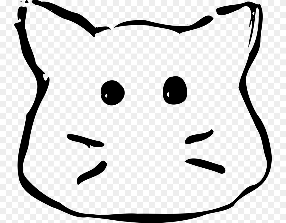 Snout Drawing Cat Line Art Paper Free Png Download
