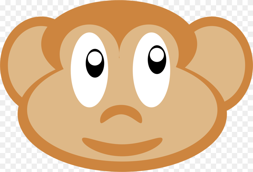 Snout Monkey Curious George Animal Face, Astronomy, Moon, Nature, Night Free Transparent Png