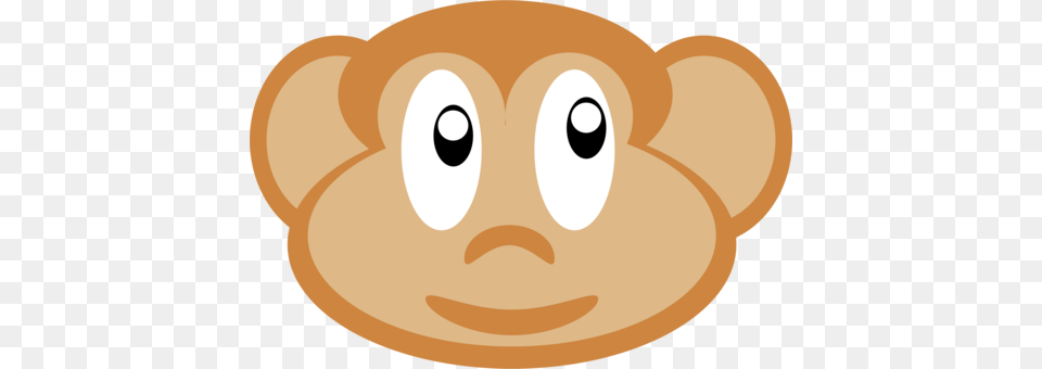 Snout Monkey Curious George Animal Face Clip Art, Astronomy, Moon, Nature, Night Free Png