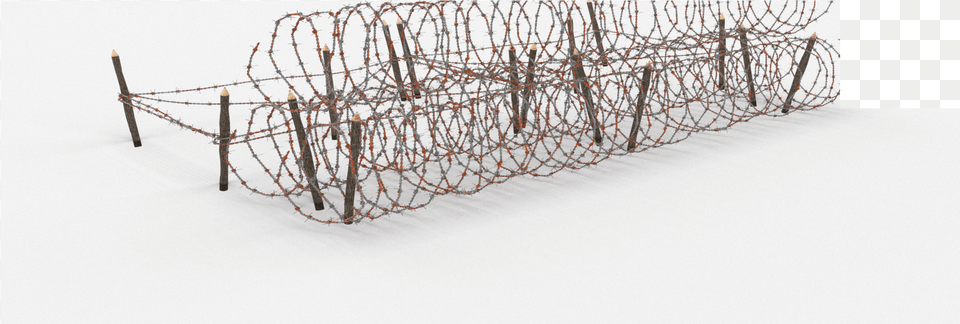 Snow, Wire, Barbed Wire, Plant Free Transparent Png