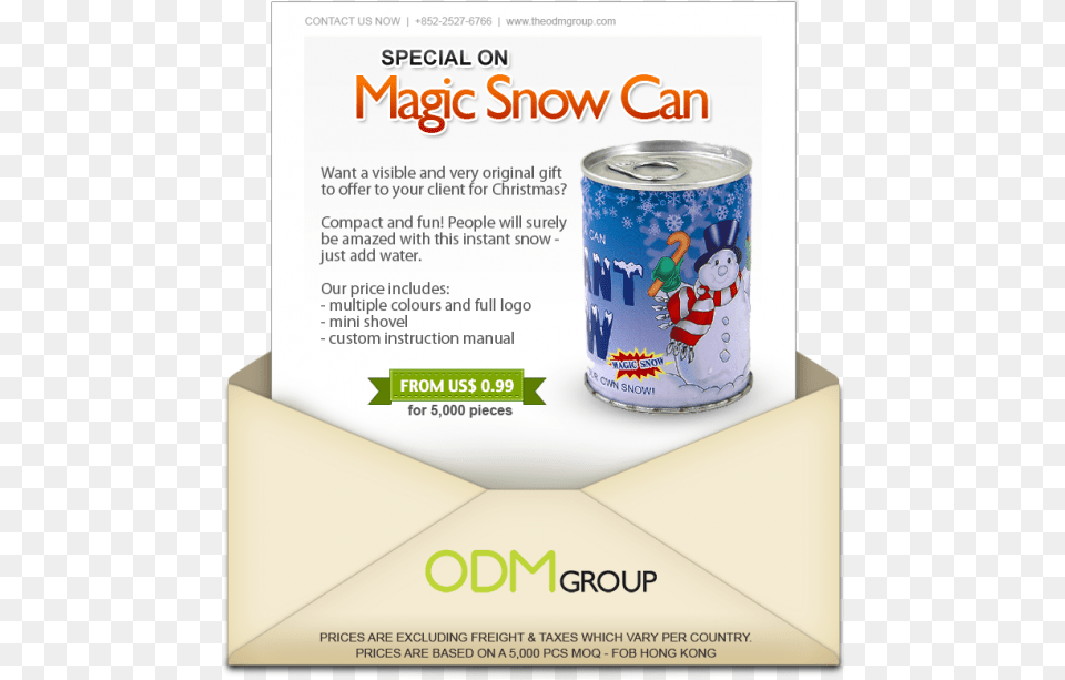 Snow, Advertisement, Poster, Can, Tin Free Png Download