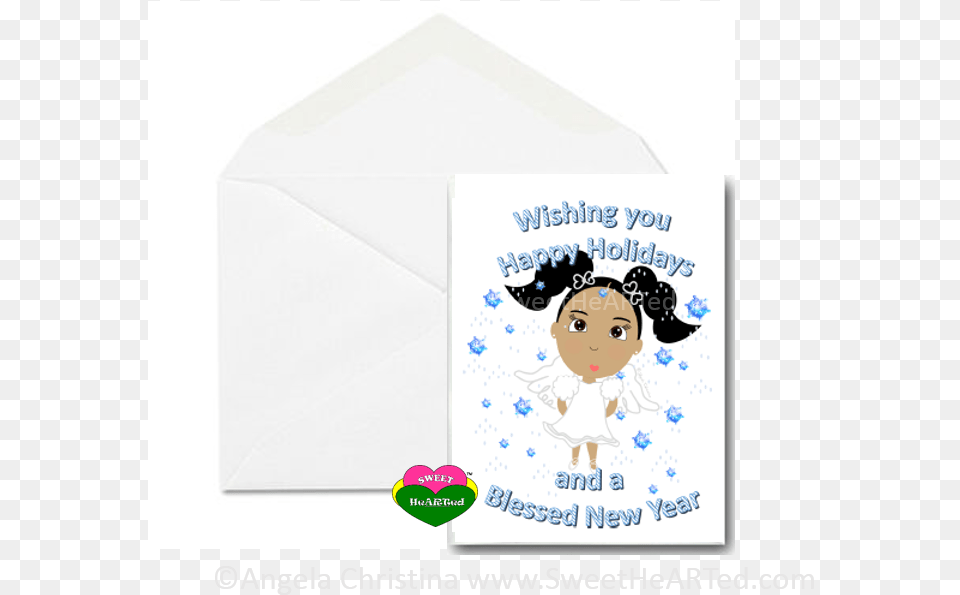 Snow Angel, Envelope, Greeting Card, Mail, Baby Free Transparent Png