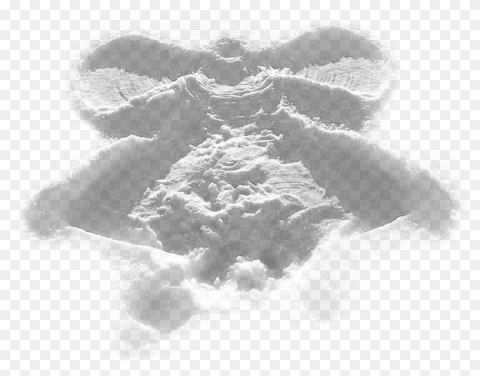 Snow Angel Transparent Snow Angel, Nature, Outdoors, Winter, Snow Angel Png