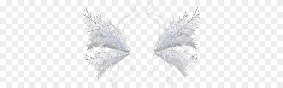 Snow Angel Wings Psd Vector Files Wings Snow, Accessories, Earring, Jewelry, Nature Free Png Download