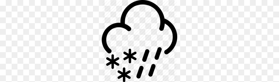 Snow Clipart, Stencil Free Png