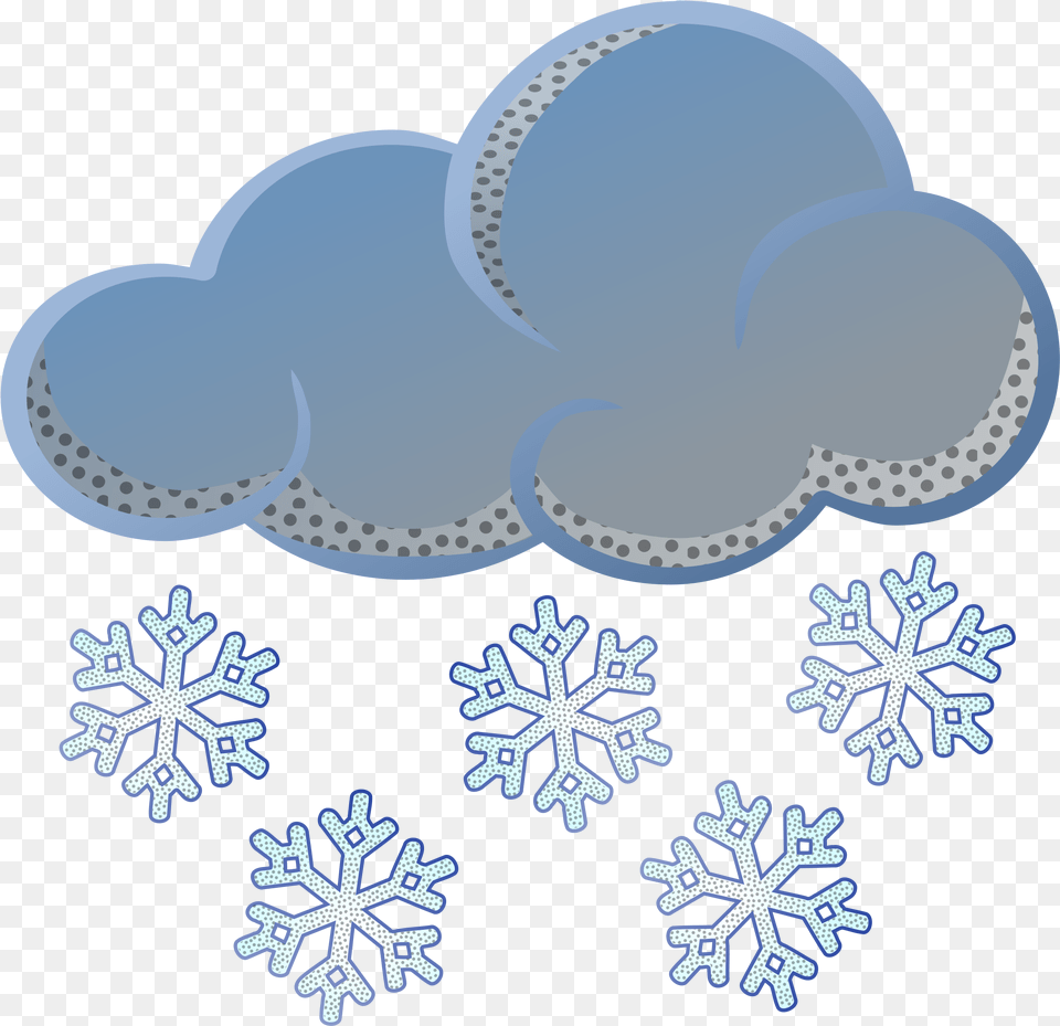 Snow Clipart Black And White, Nature, Outdoors, Snowflake, Pattern Png