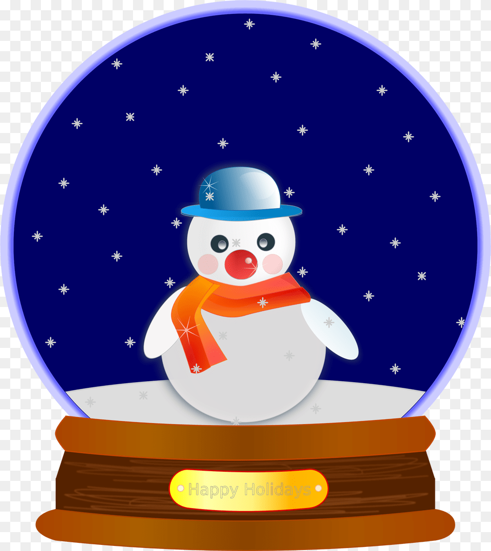 Snow Clipart Christmas Snow Globe Clip Art, Nature, Outdoors, Winter, Snowman Png