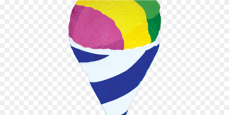 Snow Cone Clipart Snow Cone, Aircraft, Hot Air Balloon, Transportation, Vehicle Free Png