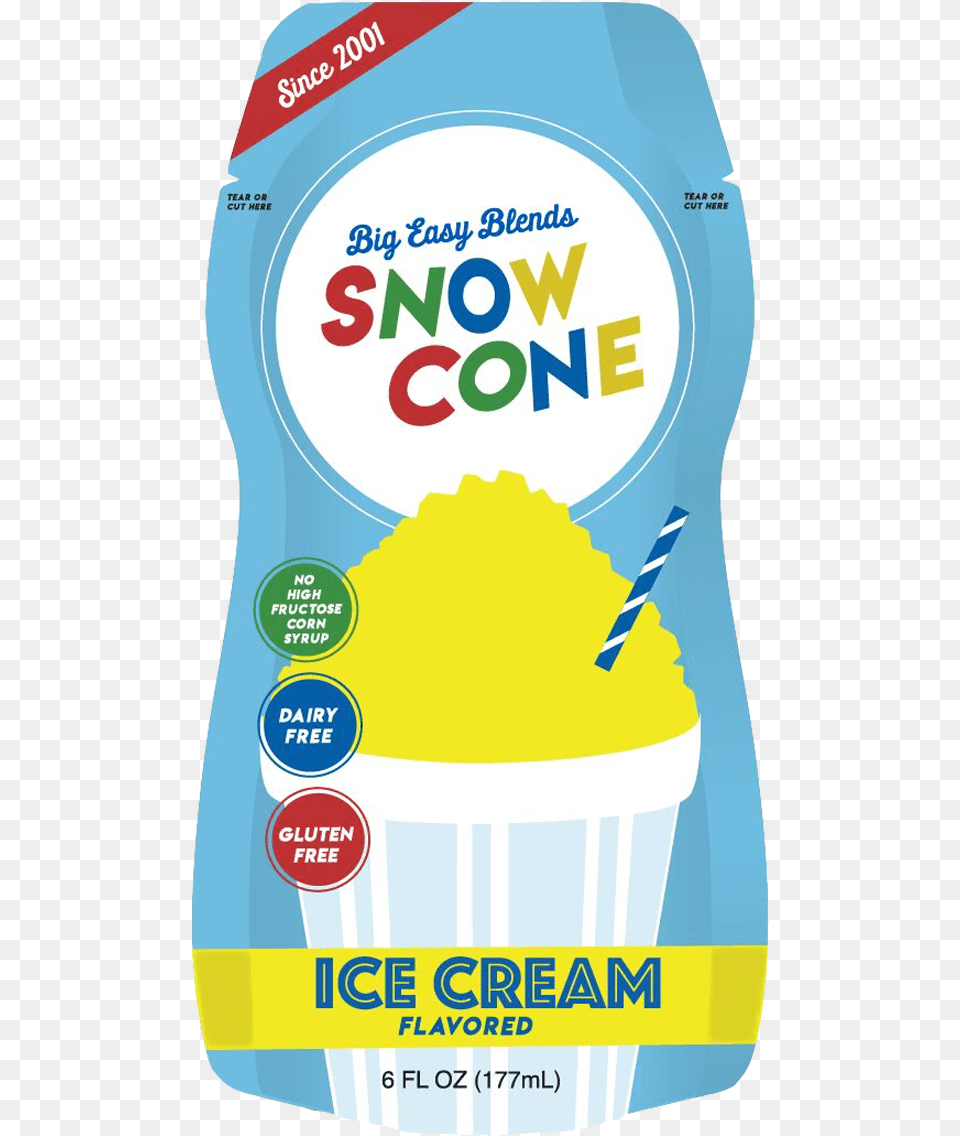 Snow Cone Ice Cream Laundry Supply, Dessert, Food, Yogurt Free Png