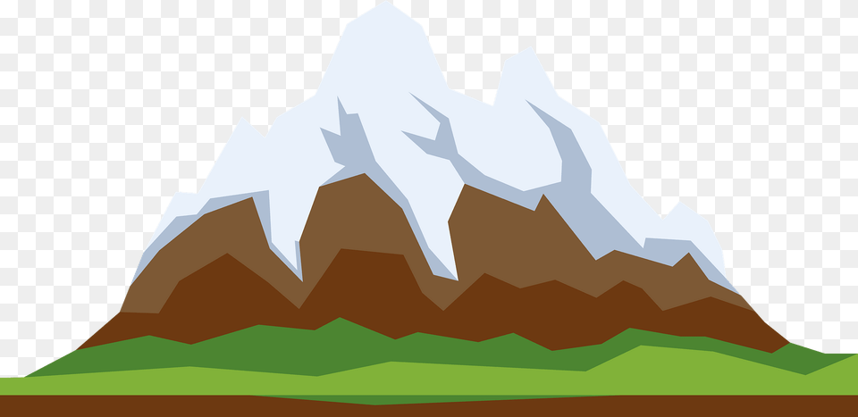 Snow Covered Tops Clipart, Nature, Ice, Mountain, Mountain Range Free Png