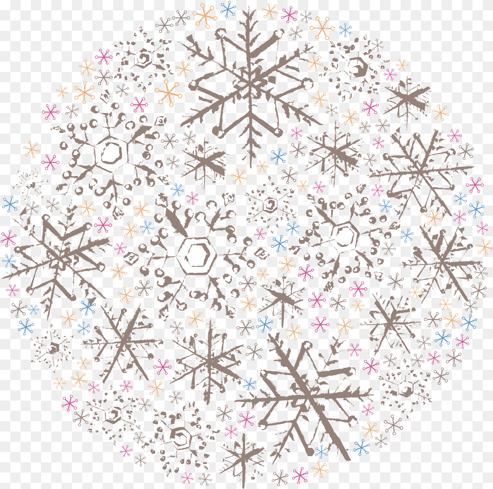Snow Crystal Ball Clipart, Nature, Outdoors, Pattern, Snowflake Free Png
