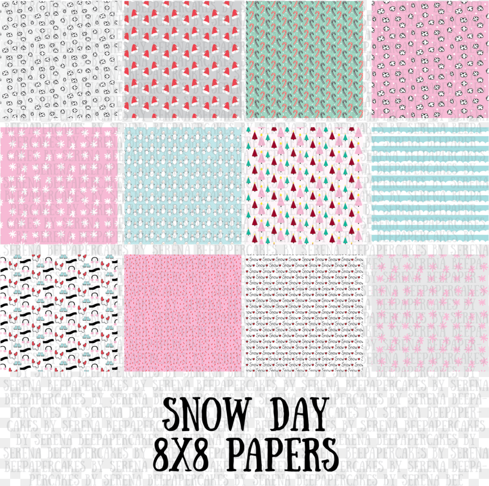 Snow Day Pattern Papers Paper, Polka Dot Free Transparent Png
