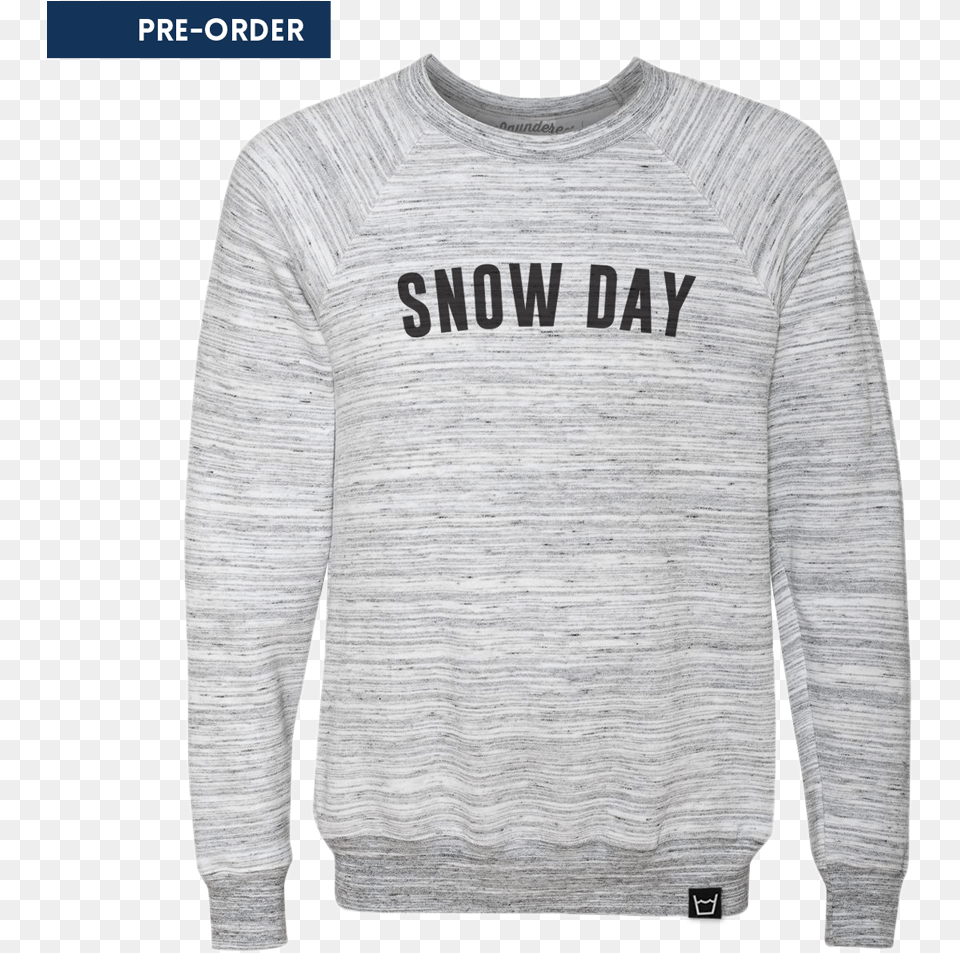 Snow Day Sweatshirt, Clothing, Knitwear, Long Sleeve, Sleeve Png
