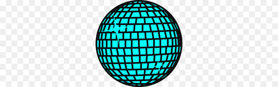 Snow Disco Ball Blau Clip Art, Sphere, Astronomy, Outer Space, Planet Free Transparent Png