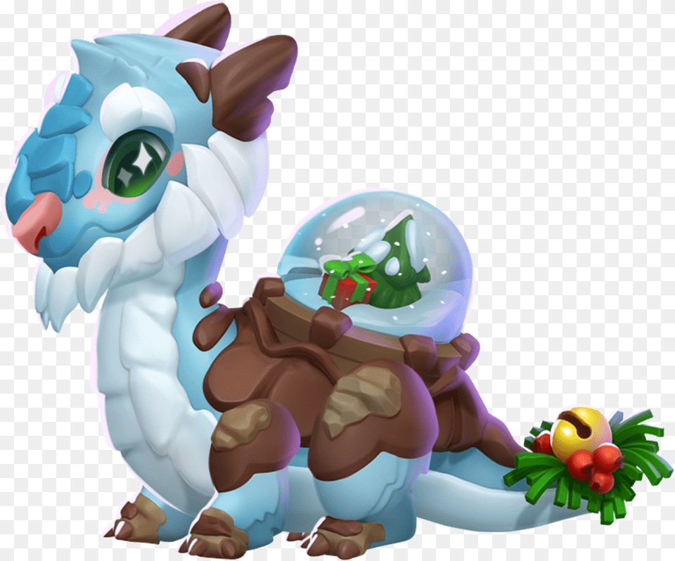 Snow Dragon Mania Legends Snow Globe Dragon, Plush, Toy, Baby, Person Png