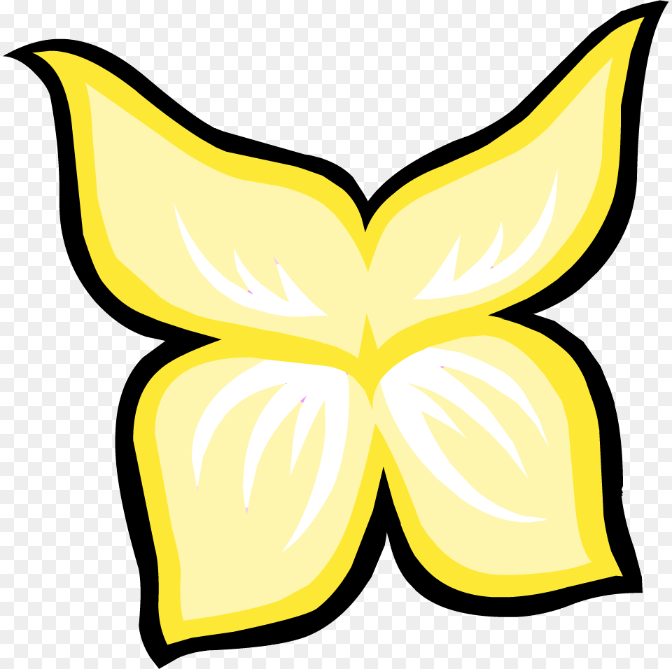 Snow Fairy Wings, Banana, Plant, Petal, Lemon Png Image