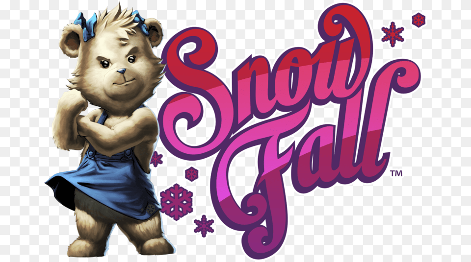 Snow Fall Logo Cartoon, Book, Publication, Comics, Baby Png