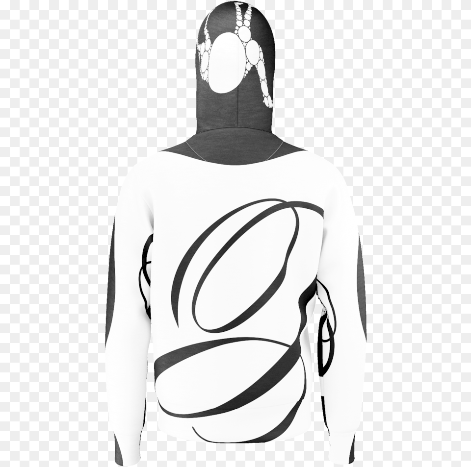 Snow Fall Monochrome, T-shirt, Clothing, Sweatshirt, Hood Free Png