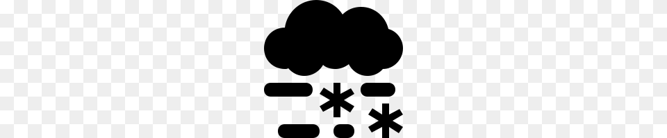 Snow Falling Icons Noun Project, Gray Png