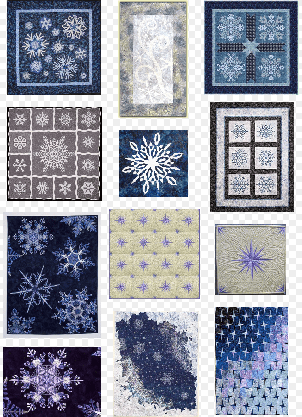 Snow Flurries By Peggy Martin At Peggy Martin Quilts Snow And Ice Quilt, Home Decor, Nature, Outdoors, Pattern Png
