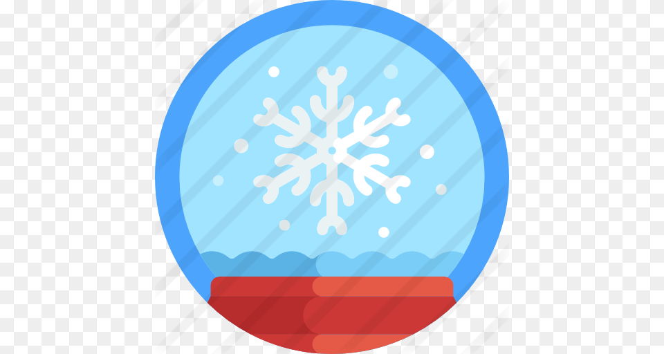 Snow Globe, Nature, Outdoors, Snowflake, Disk Free Png Download