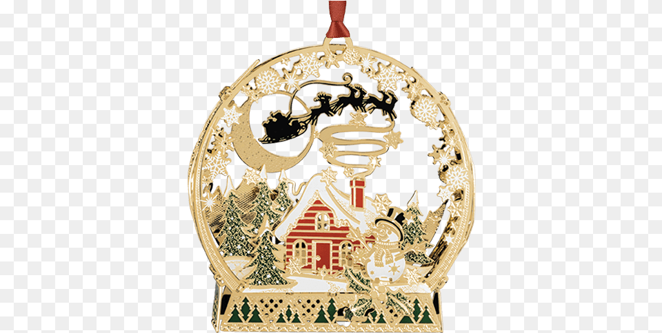 Snow Globe 3d Snow Cabin Christmas Ornaments, Accessories, Ornament, Chandelier, Lamp Png Image