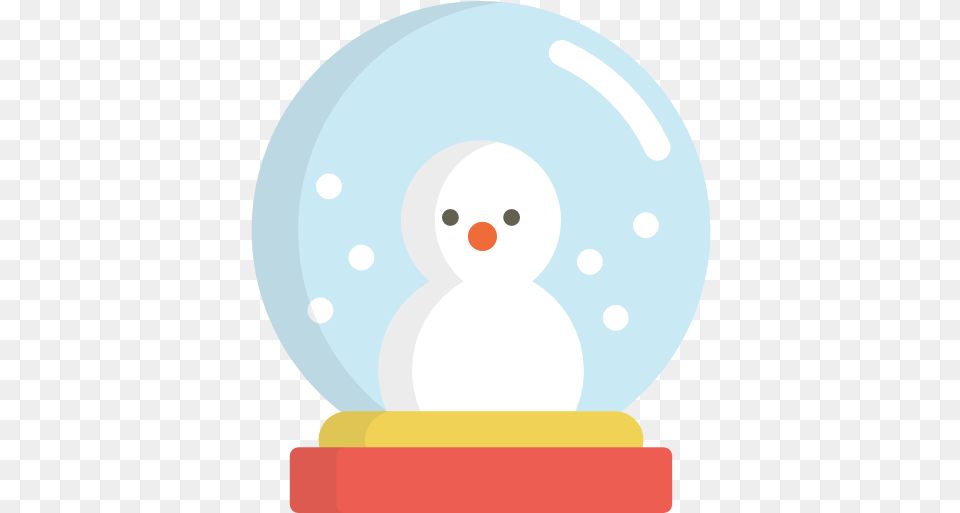 Snow Globe Circle, Nature, Outdoors, Winter, Snowman Free Png