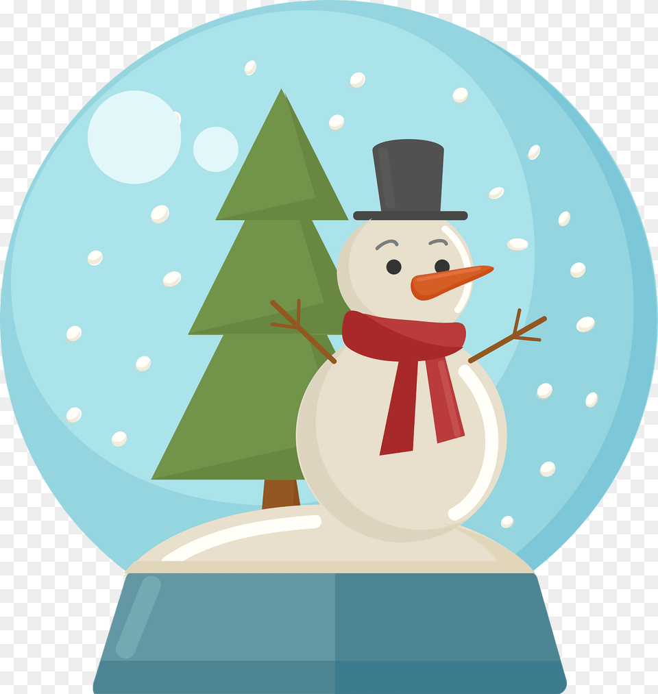 Snow Globe Clipart, Nature, Outdoors, Winter, Snowman Free Png
