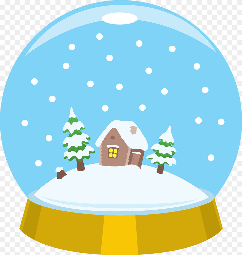 Snow Globe Clipart, Nature, Outdoors, Hot Tub, Tub Png Image