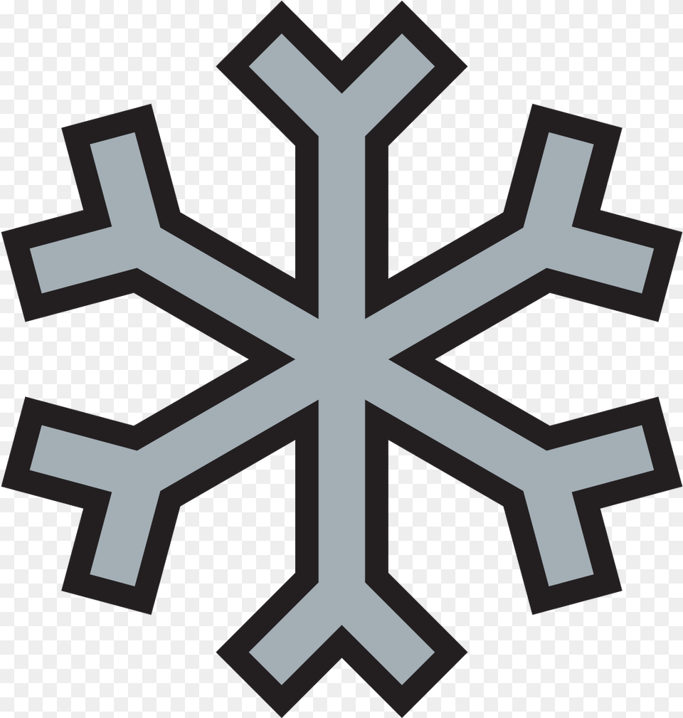 Snow Icon, Nature, Outdoors, Snowflake, Cross Free Transparent Png